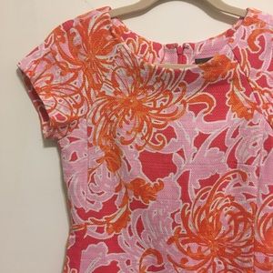 Patterned Fitted Dress